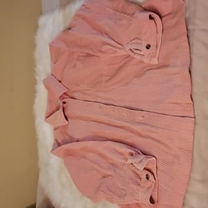 L.L. Bean Pink Button Down Shirt